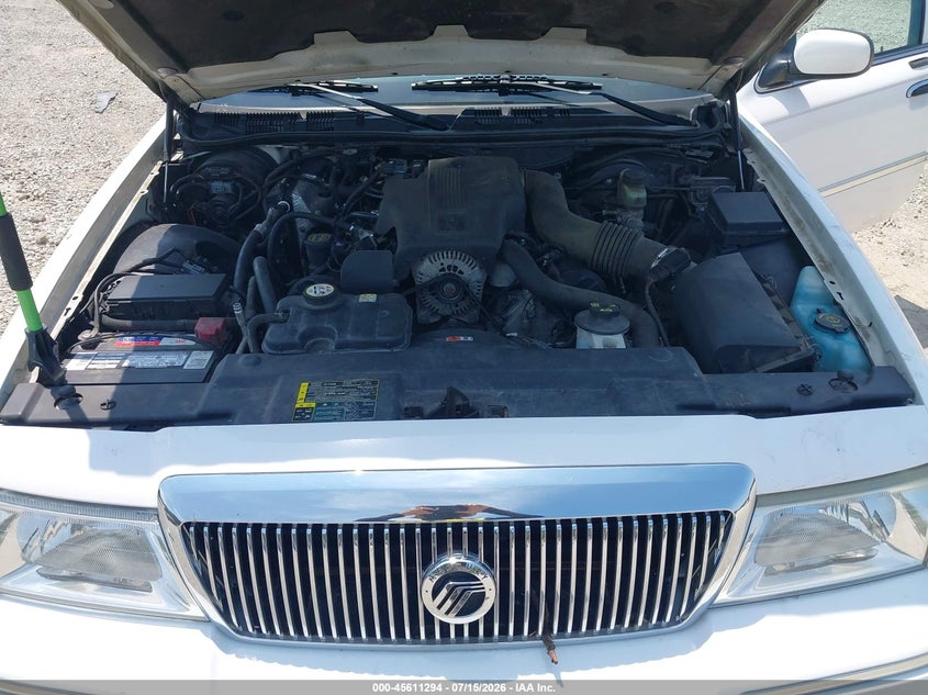 2003 Mercury Grand Marquis Ls VIN: 2MEFM75W33X704475 Lot: 45611294