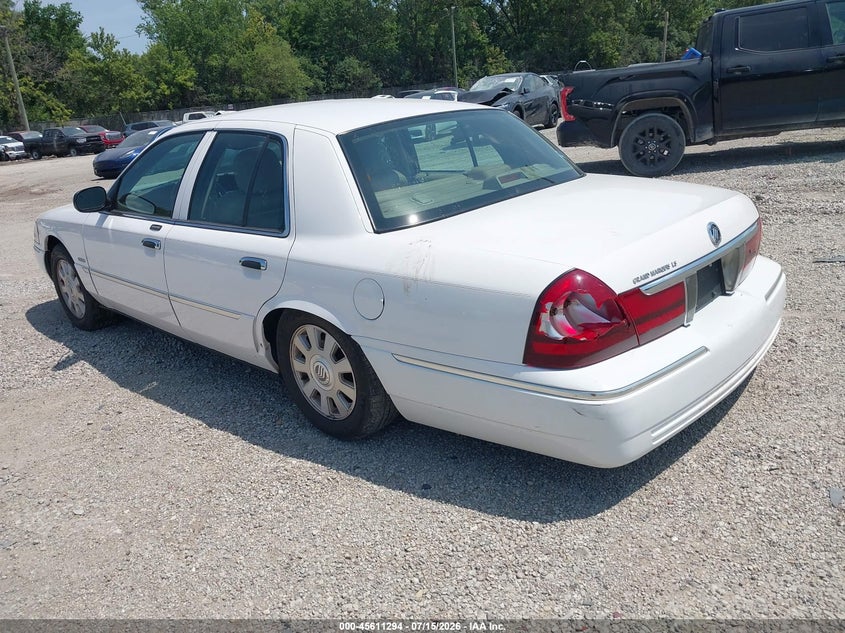 2003 Mercury Grand Marquis Ls VIN: 2MEFM75W33X704475 Lot: 45611294