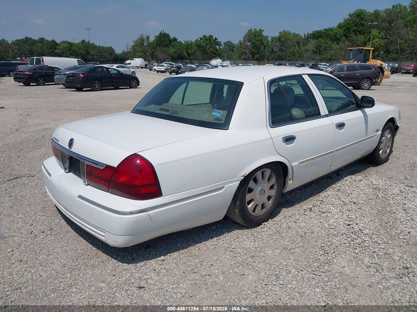 2003 Mercury Grand Marquis Ls VIN: 2MEFM75W33X704475 Lot: 45611294