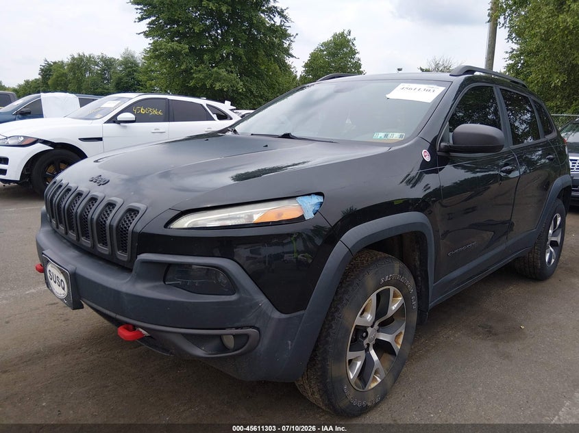 2016 Jeep Cherokee Trailhawk VIN: 1C4PJMBS8GW101876 Lot: 45611303