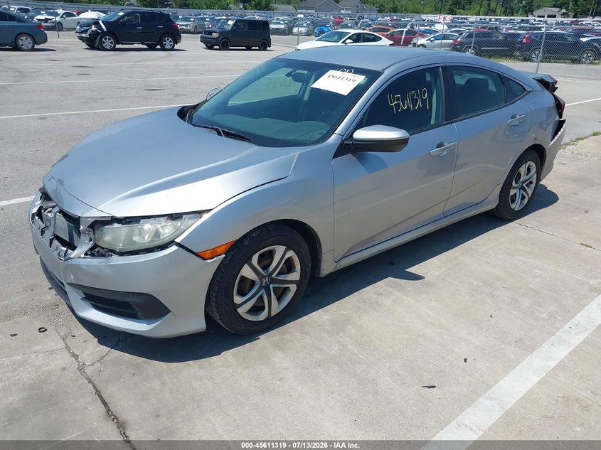 2016 HONDA CIVIC SEDAN 2.0L I-4 DOHC, VVT, 158HP