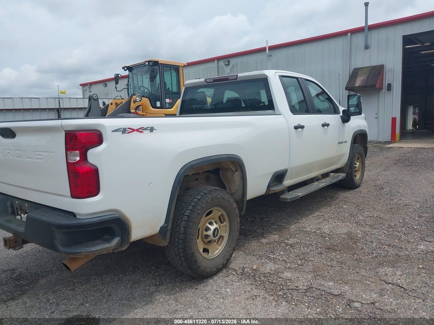 2020 CHEVROLET SILVERADO 2500HD auction photo 4
