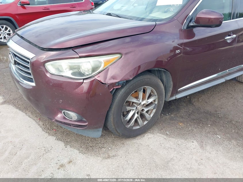 2014 Infiniti Qx60 VIN: 5N1AL0MN8EC542501 Lot: 45611328