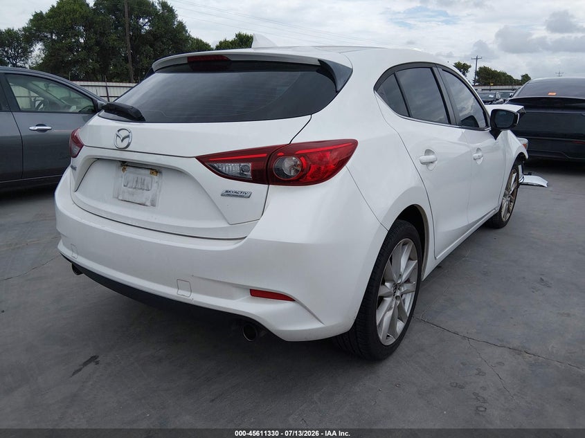 Vin: jm1bn1m33h1115489, lot: 46109780, mazda mazda3 grand touring 20174