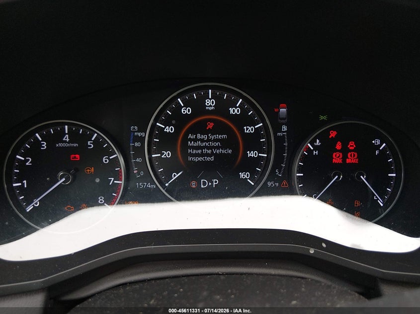 2026 Mazda Cx-90 3.3 Turbo Preferred VIN: JM3KKBHDXT1361120 Lot: 45611331