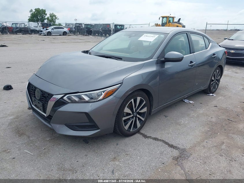 2022 NISSAN SENTRA auction photo 2