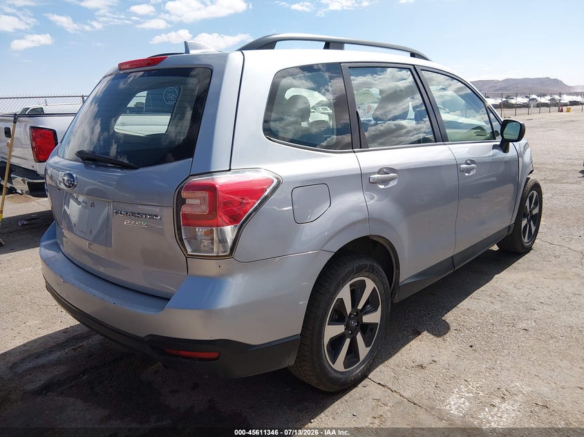 2017 SUBARU FORESTER auction photo 4
