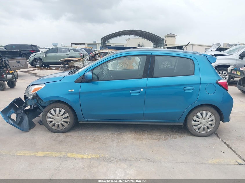 2021 Mitsubishi Mirage Carbonite Edition/Es/Le VIN: ML32AUHJ1MH005857 Lot: 45611404