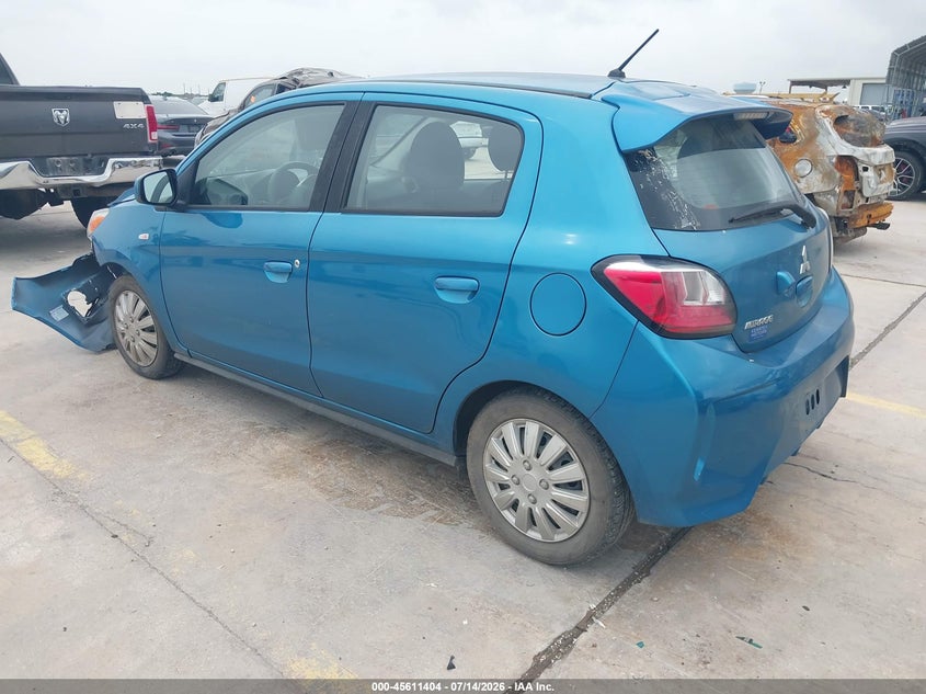 2021 Mitsubishi Mirage Carbonite Edition/Es/Le VIN: ML32AUHJ1MH005857 Lot: 45611404