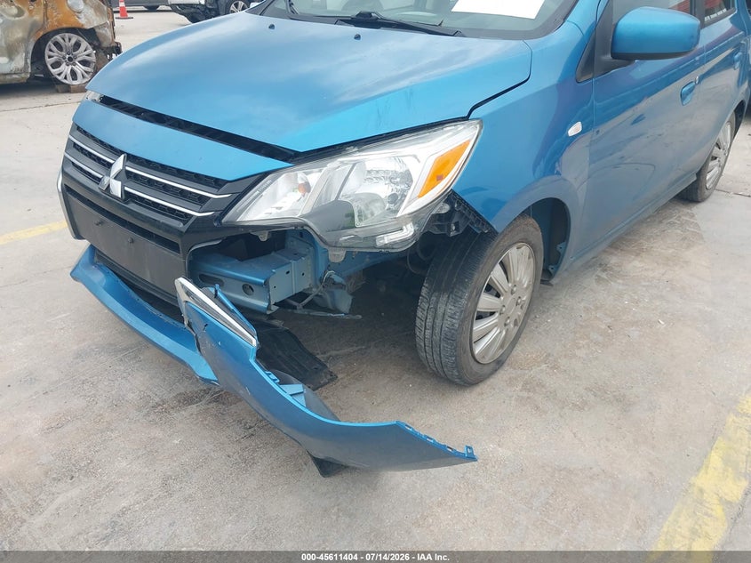 2021 Mitsubishi Mirage Carbonite Edition/Es/Le VIN: ML32AUHJ1MH005857 Lot: 45611404