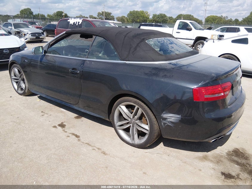 2012 AUDI S5 auction photo 3