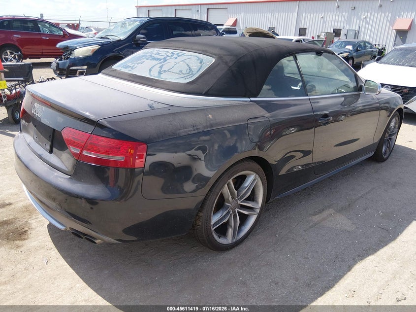 2012 AUDI S5 auction photo 4