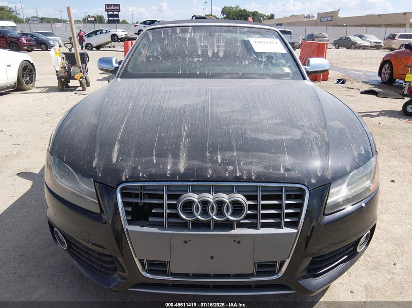2012 AUDI S5 auction photo 6