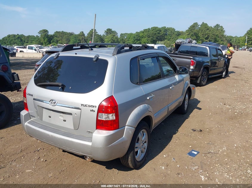 2007 HYUNDAI TUCSON auction photo 4