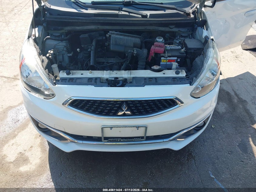 2017 Mitsubishi Mirage Se VIN: ML32A4HJXHH019634 Lot: 45611424