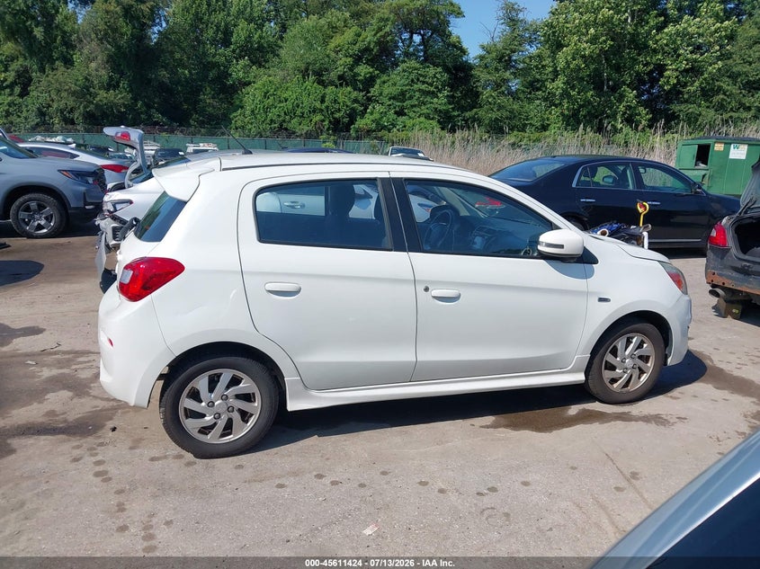 2017 Mitsubishi Mirage Se VIN: ML32A4HJXHH019634 Lot: 45611424