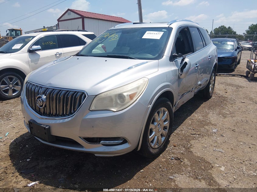Vin: 5gakrbkd3fj305779, lot: 46109887, buick enclave leather 20152