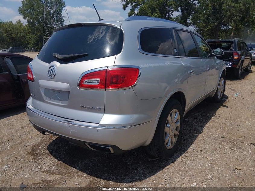 Vin: 5gakrbkd3fj305779, lot: 46109887, buick enclave leather 20154