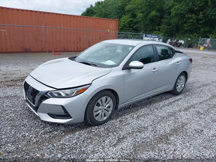 Vin: 3n1ab8bv4my281711, lot: 46109900, nissan sentra s xtronic cvt 20212