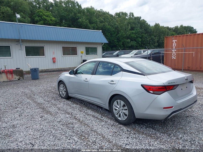 Vin: 3n1ab8bv4my281711, lot: 46109900, nissan sentra s xtronic cvt 20213