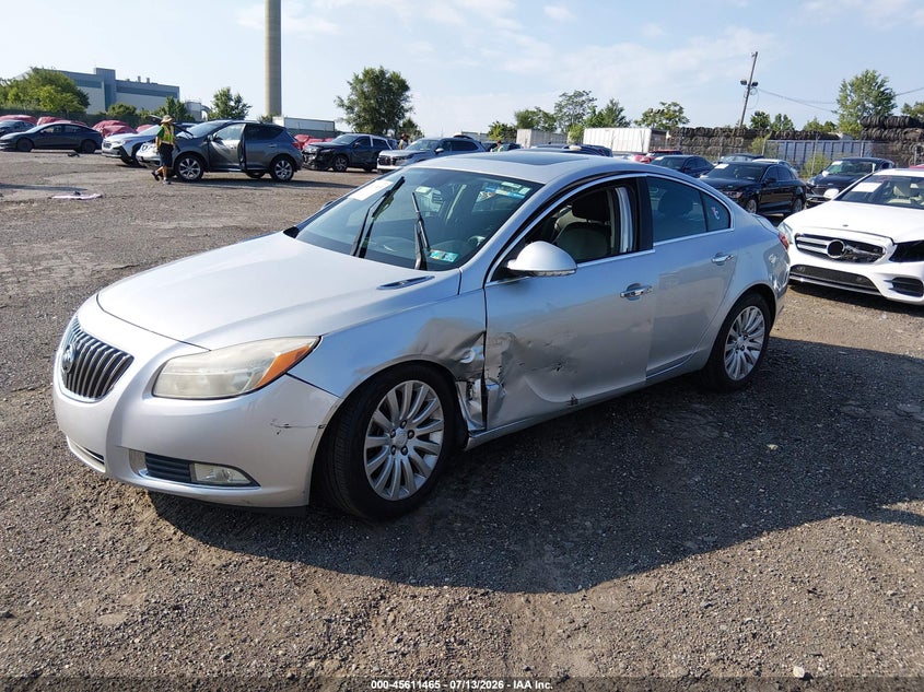 Vin: 2g4gs5ev0c9210372, lot: 46109915, buick regal turbo - premium 1 20122