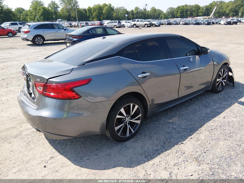 2017 Nissan Maxima 3.5 Sv VIN: 1N4AA6APXHC433843 Lot: 45611470