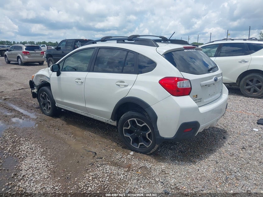 Vin: jf2gpamc6f8261939, lot: 46109922, subaru xv crosstrek 2.0i limited 20153