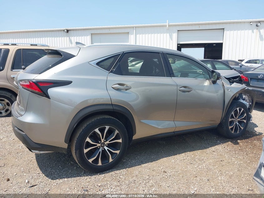 2017 Lexus Nx 200T F Sport VIN: JTJYARBZ6H2059194 Lot: 45611490