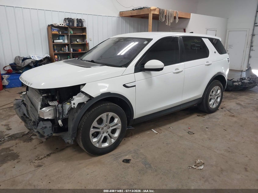 Vin: salcj2fxxmh899346, lot: 46109943, land rover discovery sport s 20212