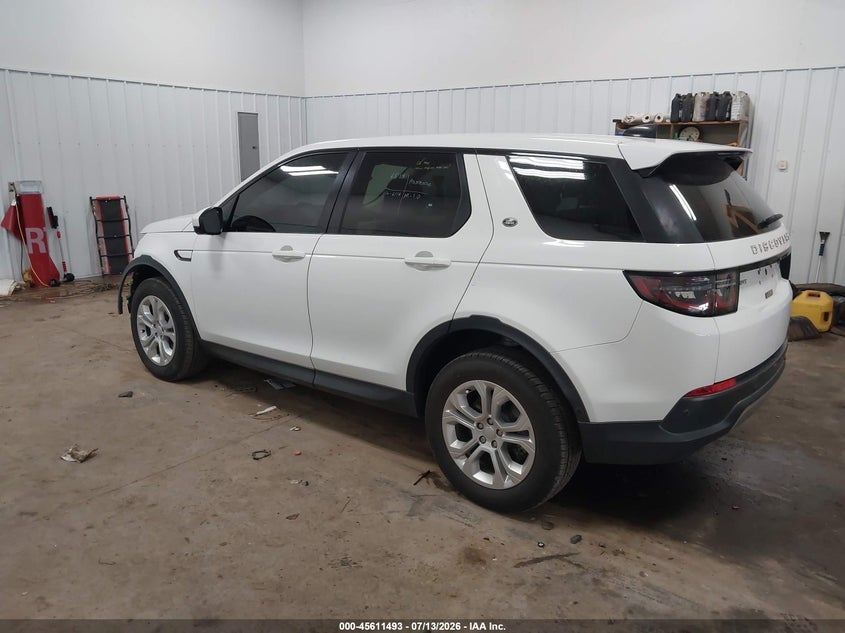 Vin: salcj2fxxmh899346, lot: 46109943, land rover discovery sport s 20213