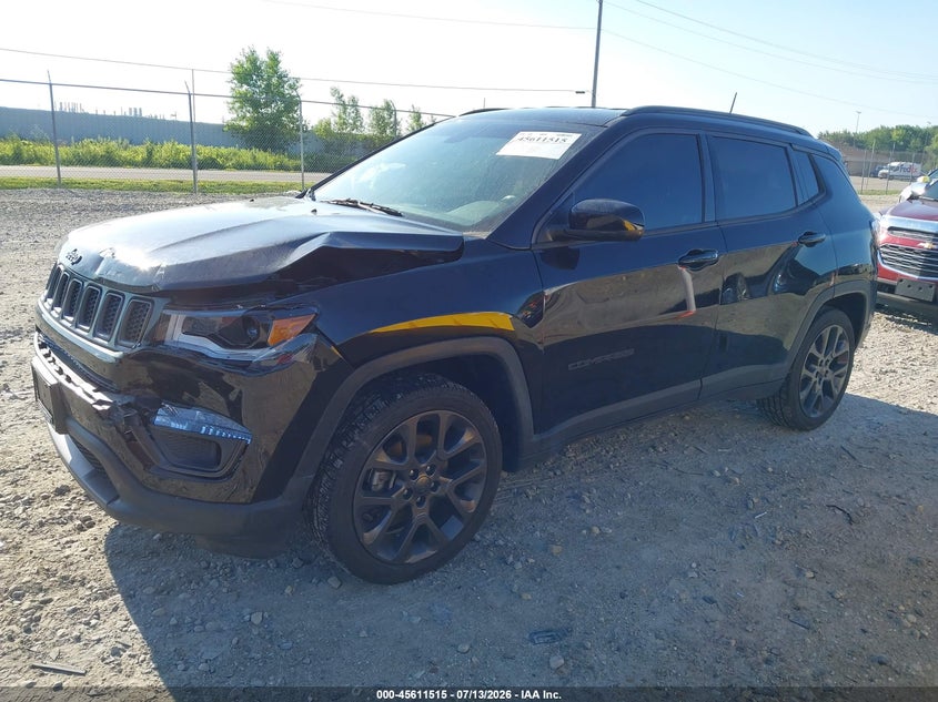 Vin: 3c4njccb9lt248367, lot: 46109965, jeep compass high altitude fwd 20202