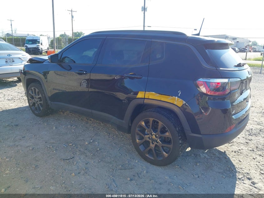 Vin: 3c4njccb9lt248367, lot: 46109965, jeep compass high altitude fwd 20203