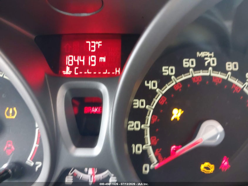 2013 Ford Fiesta Se VIN: 3FADP4BJ3DM192341 Lot: 45611526