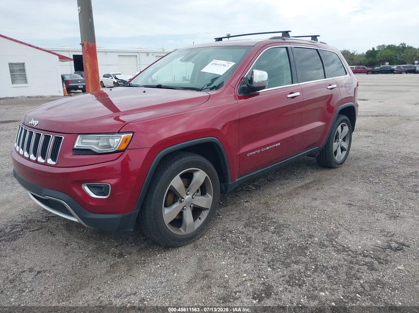 2014 Jeep Grand Cherokee Limited 1C4RJEBM7EC424329 photo 1