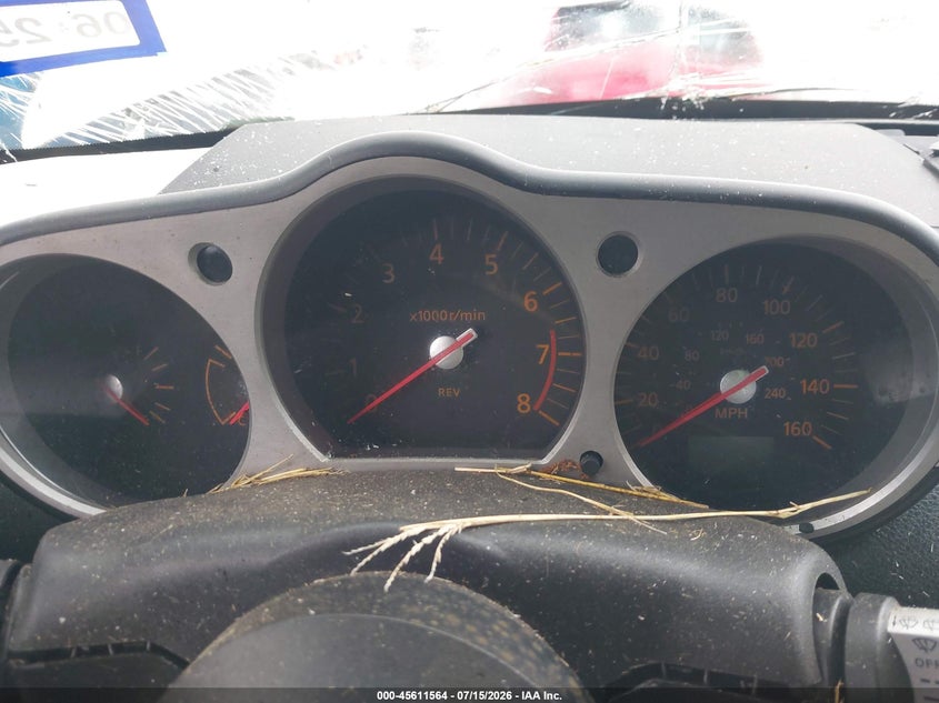 2005 Nissan 350Z VIN: JN1AZ34D55M601030 Lot: 45611564