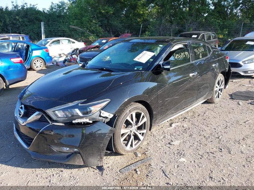 Vin: 1n4aa6ap8hc384688, lot: 46110043, nissan maxima 3.5 sl 20172