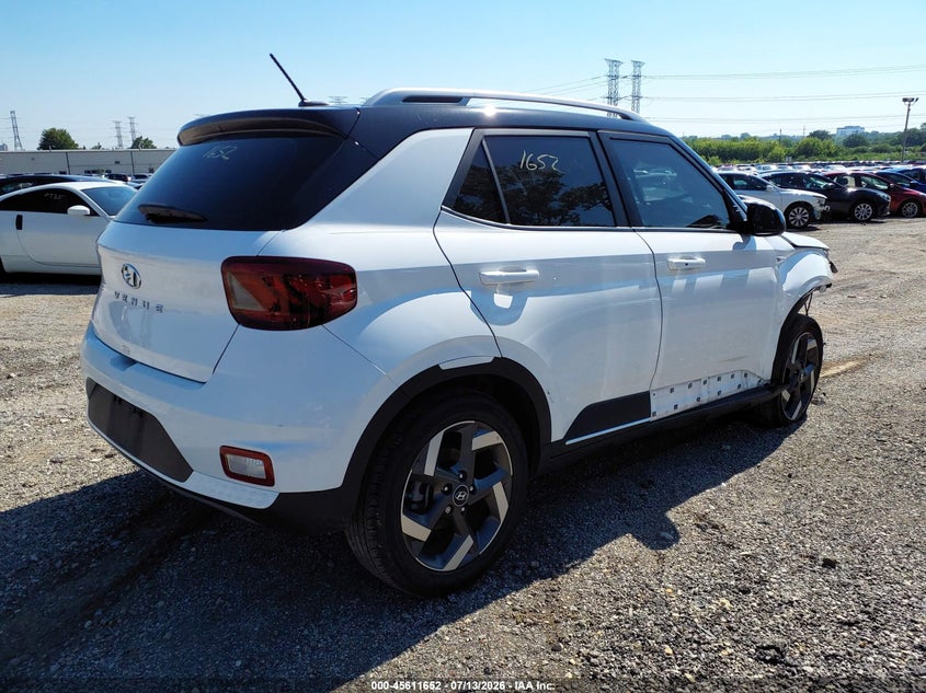 Vin: kmhrc8a34su404142, lot: 46110102, hyundai venue limited 20254