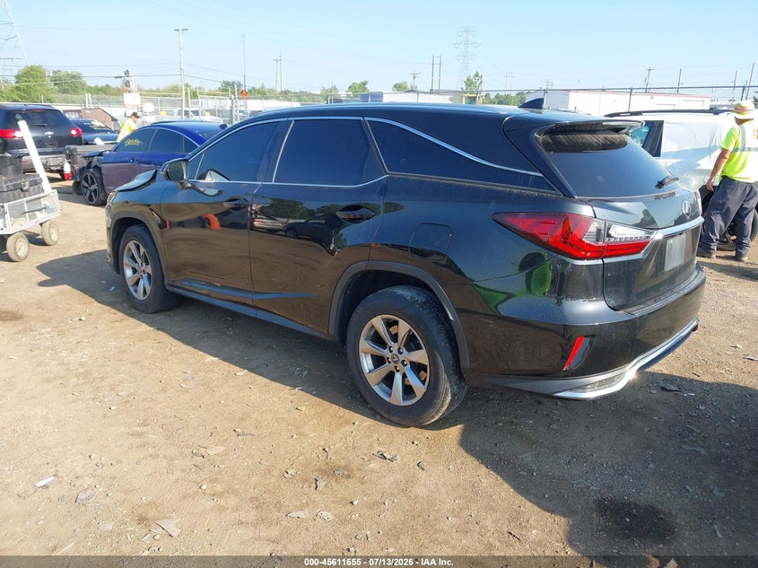 Vin: jtjdzkca5j2002823, lot: 46110105, lexus rx 350l premium 20183