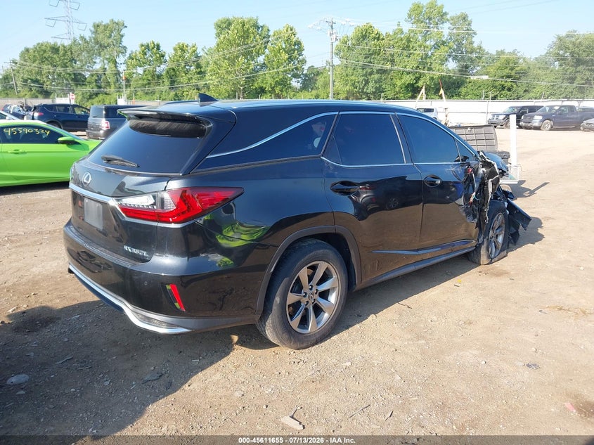 Vin: jtjdzkca5j2002823, lot: 46110105, lexus rx 350l premium 20184