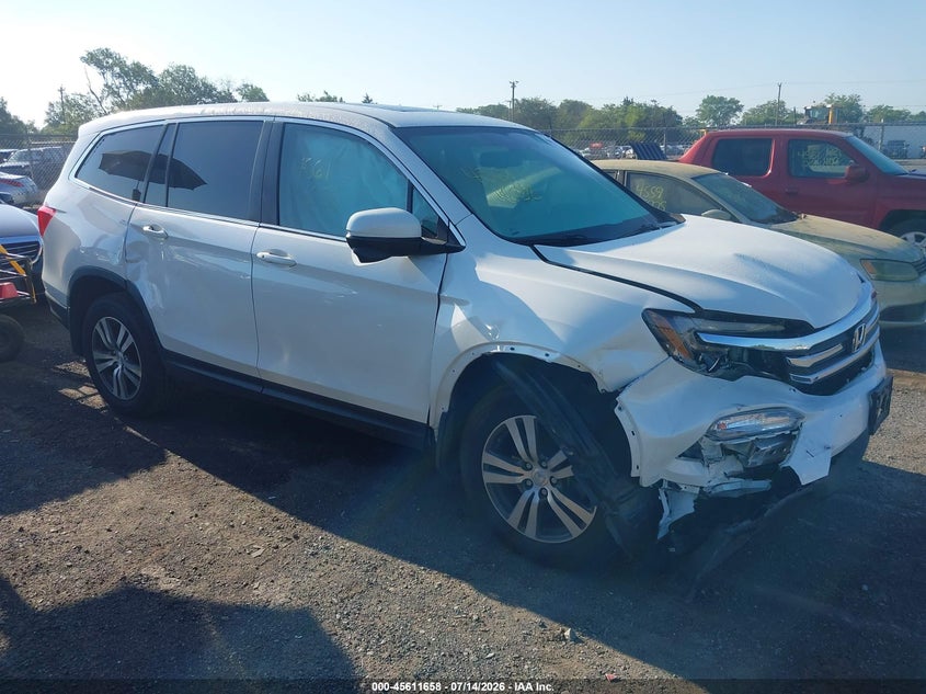 Vin: 5fnyf6h56hb044974, lot: 46110108, honda pilot ex-l 2017 img_1
