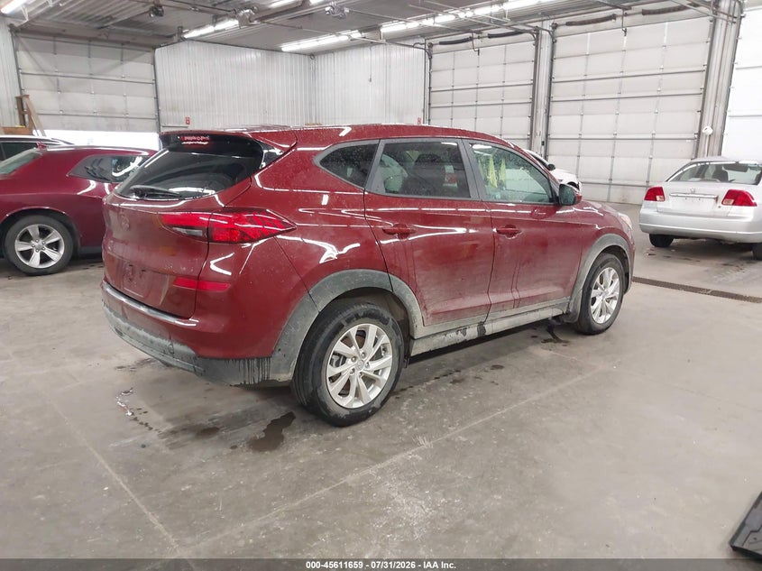 Vin: km8j2ca47ku053061, lot: 46110109, hyundai tucson se 20194