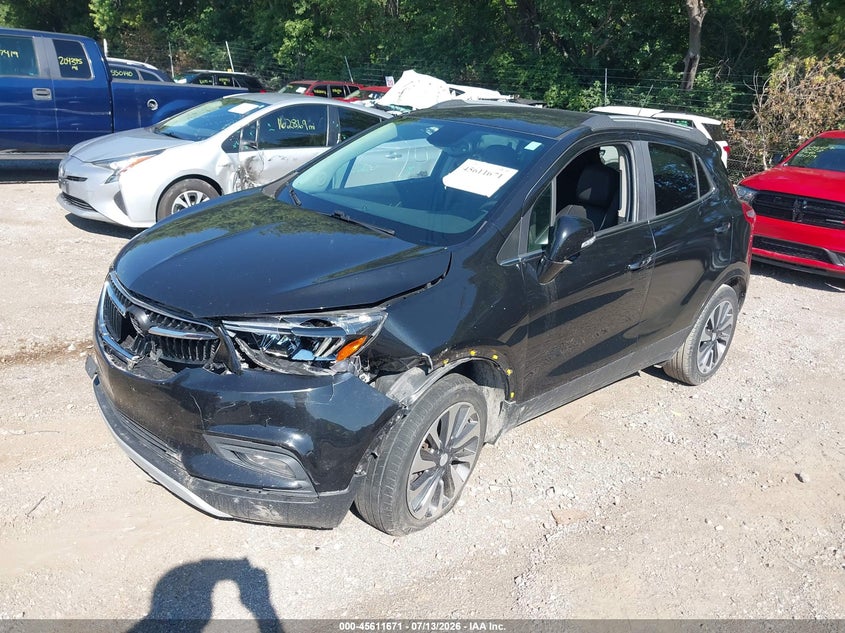 Vin: kl4cjgsb6lb044105, lot: 46110121, buick encore awd essence 20202