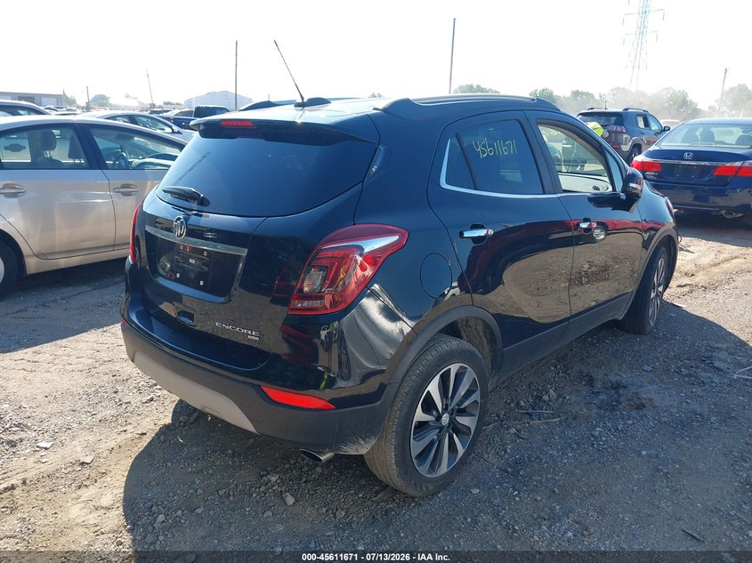 Vin: kl4cjgsb6lb044105, lot: 46110121, buick encore awd essence 20204
