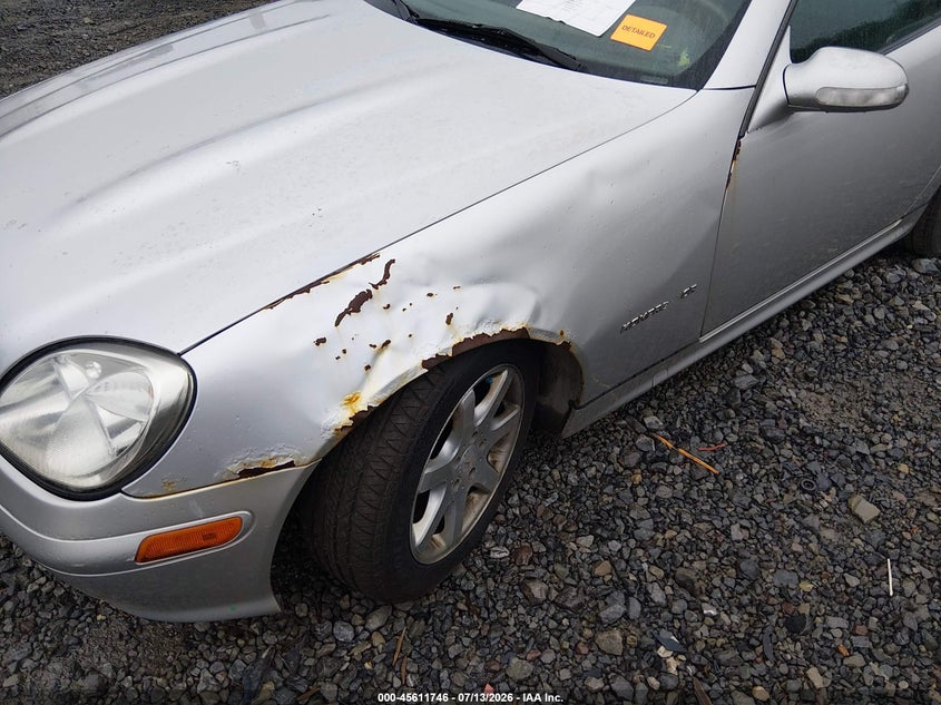 2004 Mercedes-Benz Slk 230 Kompressor VIN: WDBKK49F84F298140 Lot: 45611746