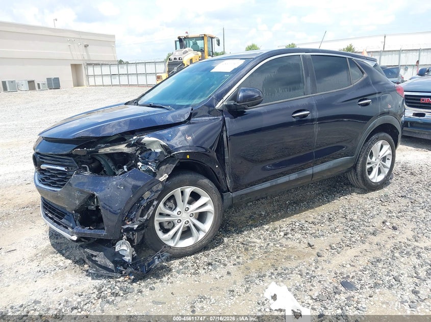 Vin: kl4mmbs2xmb126550, lot: 46110198, buick encore gx fwd preferred 20212
