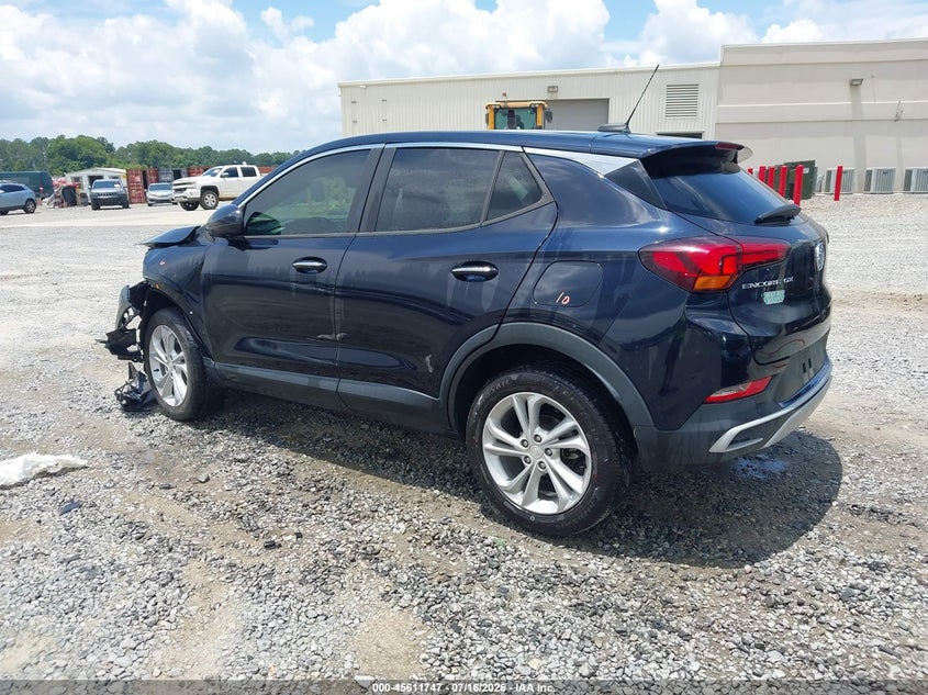 Vin: kl4mmbs2xmb126550, lot: 46110198, buick encore gx fwd preferred 20213