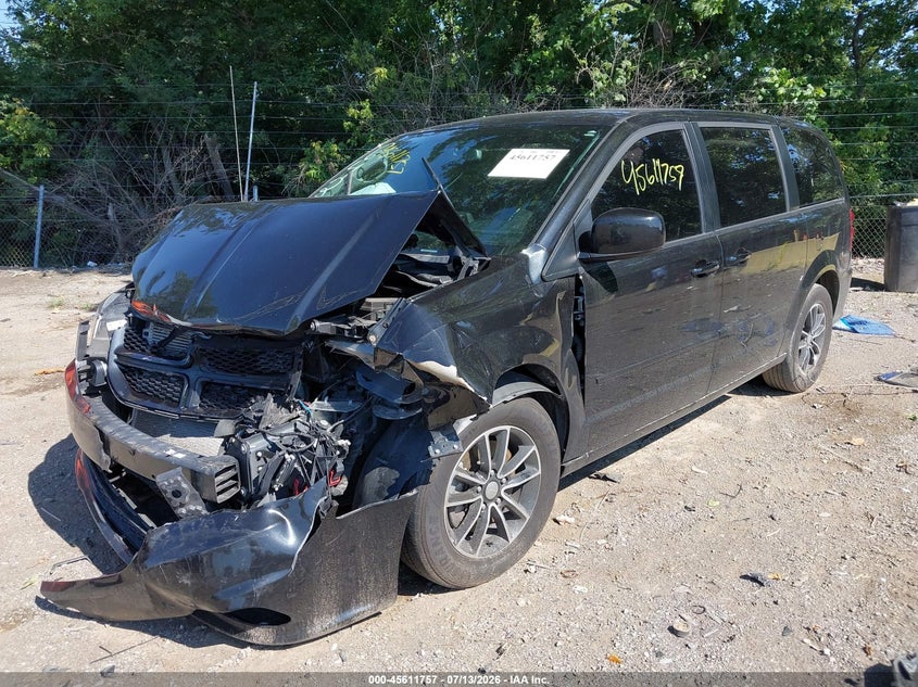 Vin: 2c4rdgbg1hr636958, lot: 46110207, dodge grand caravan se plus 20172