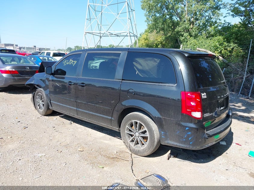 Vin: 2c4rdgbg1hr636958, lot: 46110207, dodge grand caravan se plus 20173