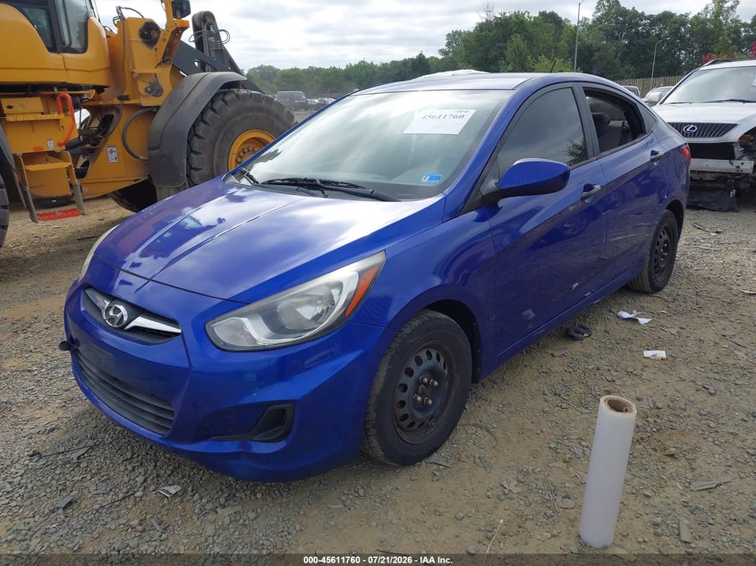 2012 Hyundai Accent, Left Side, IAAI, VIN KMHCT4AE1CU112028 — photo 2