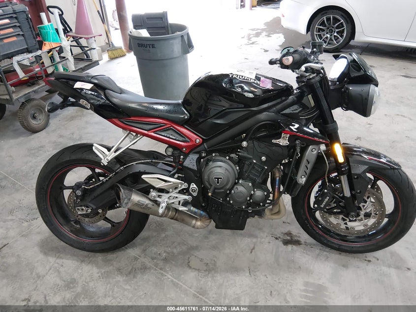 2018 OTHER TRIUMPH MOTORCYCLE STREET TRIPLE R MOTO 3